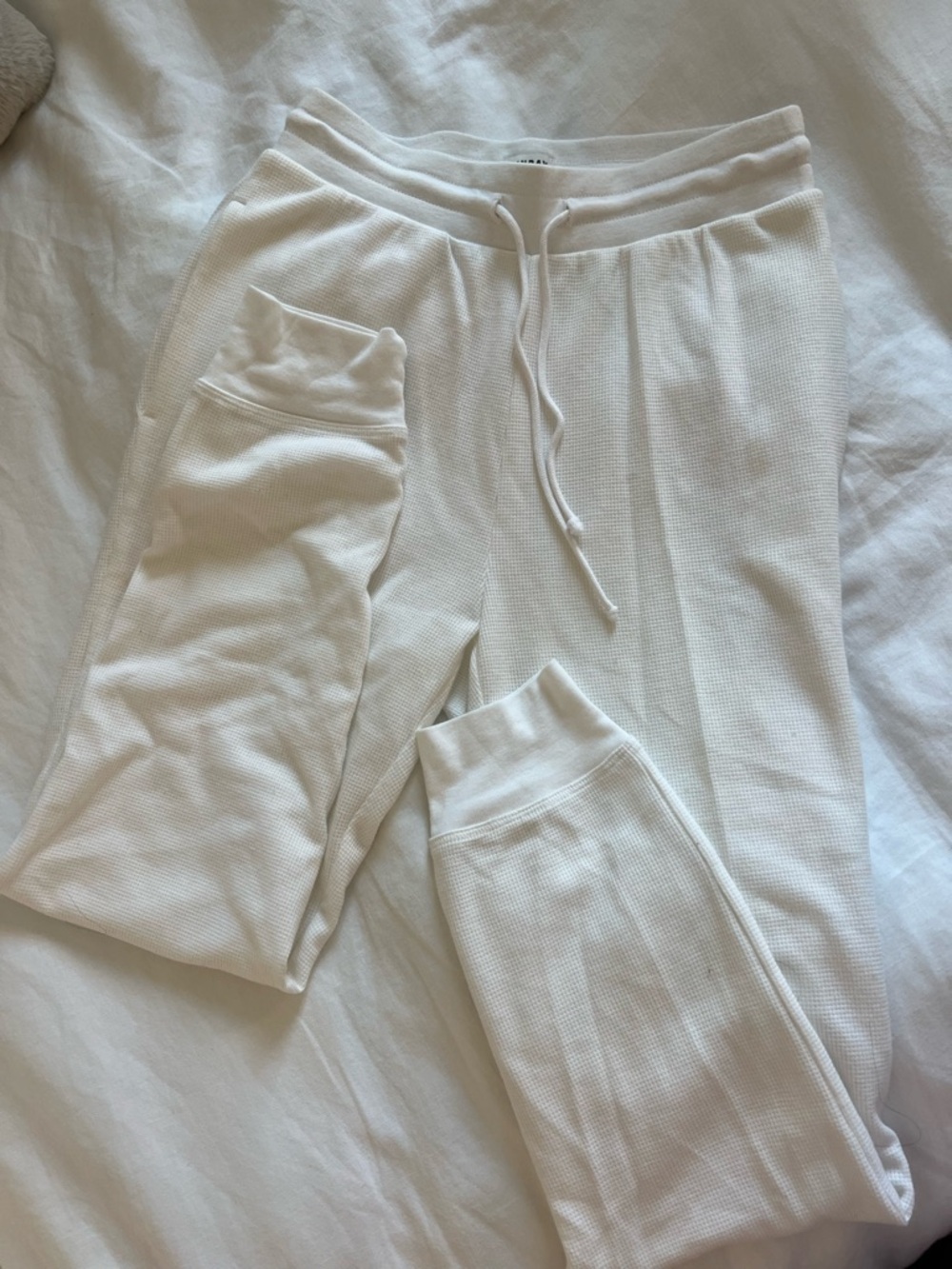 Aritzia Sunday best waffle knitt joggers